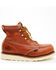 Thorogood Men's American Heritage 6" Made In The USA Wedge Work Boots - Steel Toe, Tan, hi-res