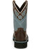 Image #5 - Justin Women's Starlina Western Boots - Broad Square Toe, Brown, hi-res