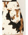 Image #4 - Rock & Roll Denim Women's Cowhide Mini Skirt, Natural, hi-res