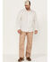 Image #2 - Brothers and Sons Men's Performance Solid Long Sleeve Button Down Western Shirt, Sand, hi-res