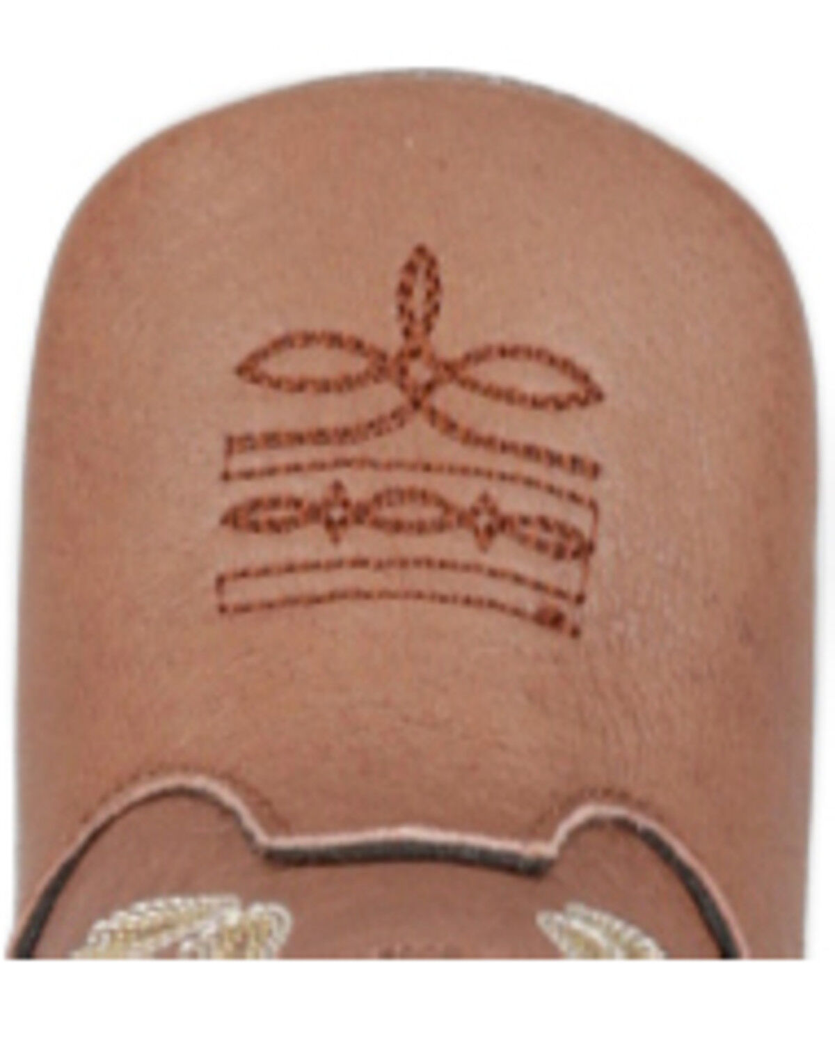 Image #6 - Justin Infant Boys' Baby Canter Western Boots - Broad Square Toe, Brown, hi-res