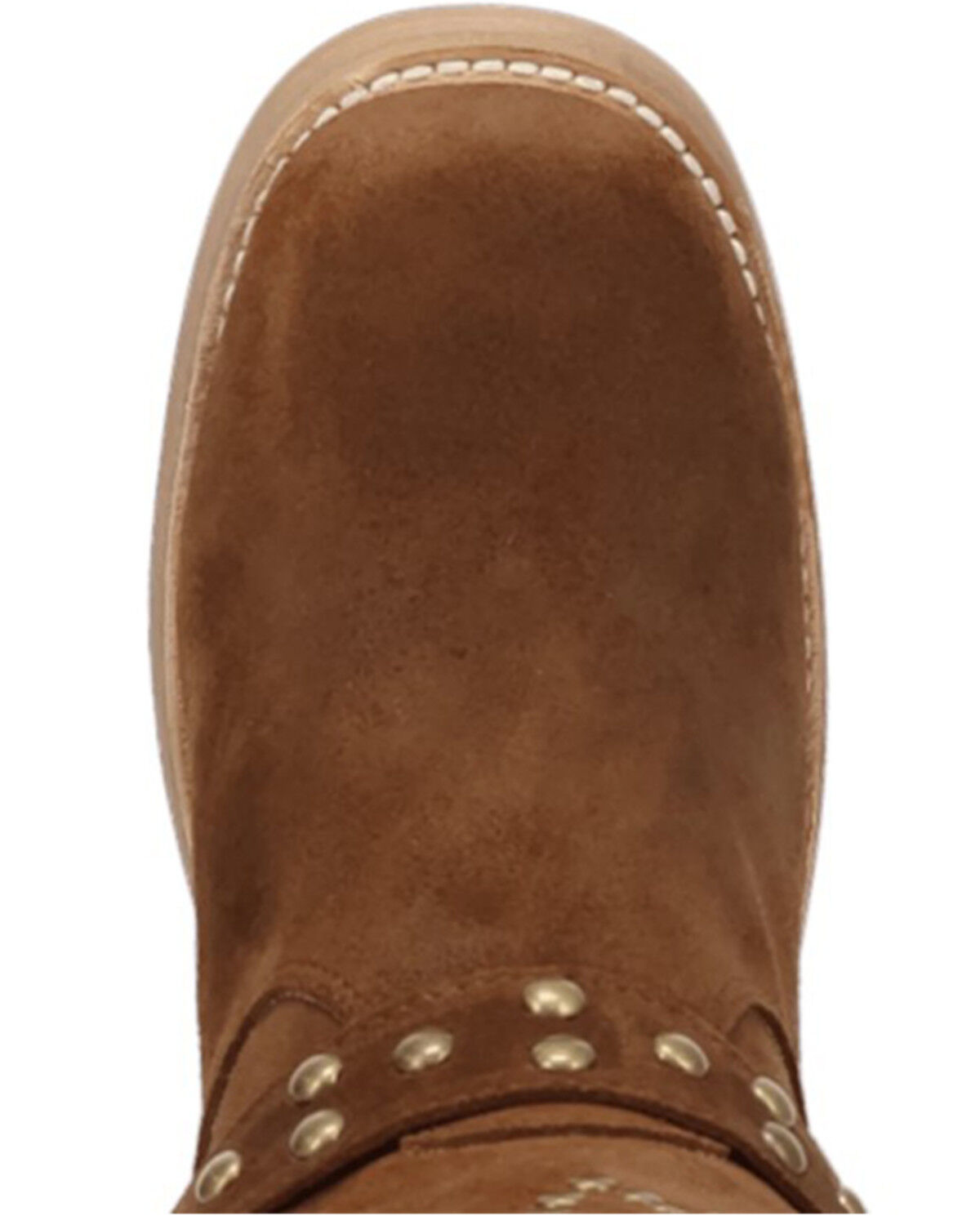 Image #6 - Dingo Women's Troubadour Studded Tall Fashion Boots - Round Toe, Brown, hi-res