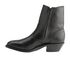 Image #3 - Boulet Men's Zipper Western Boots - Round Toe, Black, hi-res