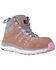 Image #1 - Hoss Women's Trisha Hiker Work Shoes - Composite Toe, Pink, hi-res