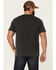 Image #4 - Flag & Anthem Men's Burnout Desert Son Lightning Graphic Short Sleeve T-Shirt, Charcoal, hi-res