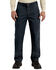 Image #2 - Carhartt Men's FR Washed Duck Work Pants, Navy, hi-res