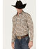 Image #2 - Cody James Men's Gold Dust Paisley Print Long Sleeve Snap Western Shirt - Big , White, hi-res