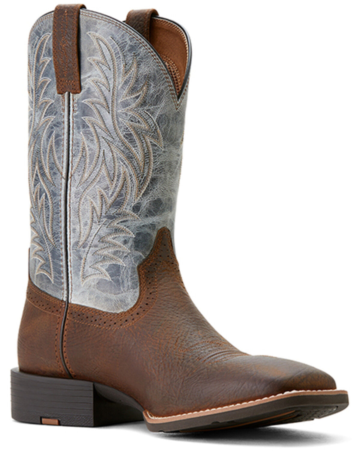 Image #1 - Ariat Men's Sport Western Boots - Broad Square Toe, Brown, hi-res