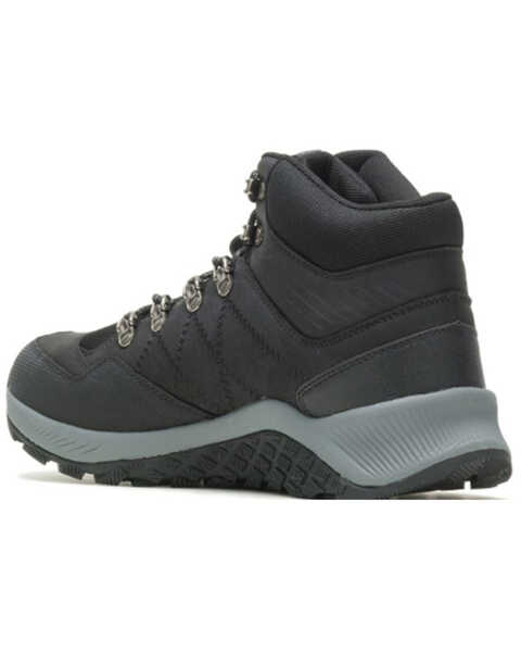Image #3 - Wolverine Men's Luton Lace-Up Waterproof Work Hiking Boots - Round Toe , Black, hi-res
