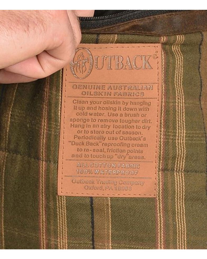 Outback Trading Co. Deer Hunter Oilskin Jacket, Bronze, hi-res