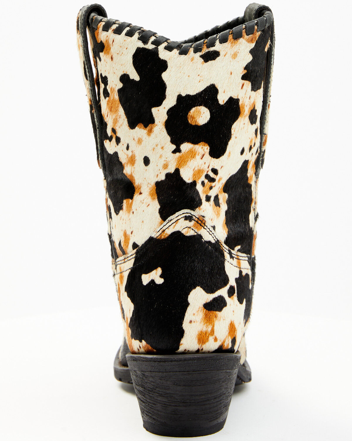 Image #5 - Laredo Women's Carleigh Hair On Hide Western Fashion Booties - Snip Toe, Multi, hi-res