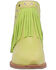 Image #4 - Dingo Women's Fine N' Dandy Leather Booties - Snip Toe, Moss Green, hi-res