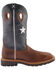 Image #2 - Twisted X Men's Texas Flag Lite Western Work Boots - Steel Toe - Extended Sizes, Multi, hi-res