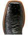 Image #4 - Ariat Men's Showboat Exotic Ostrich Western Boots - Square Toe, Black, hi-res