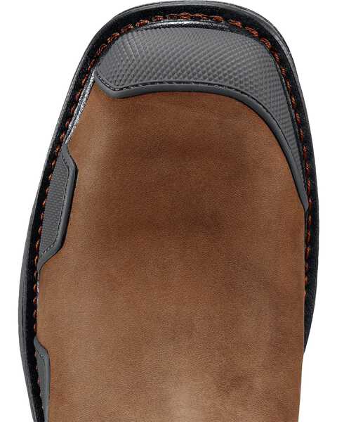 Image #2 - Ariat Men's Overdrive Pull On Work Boots - Composite Toe, Brown, hi-res