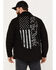 Image #4 - Howitzer Men's Brigade Reversible Jacket, Black, hi-res
