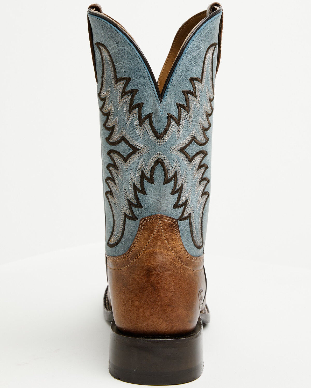 Image #5 - Ariat Men's Cattle Creek Western Boots - Broad Square Toe, Brown, hi-res