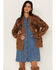 Tasha Polizzi Women's Southwestern Knit Avery Cardigan, Tan, hi-res