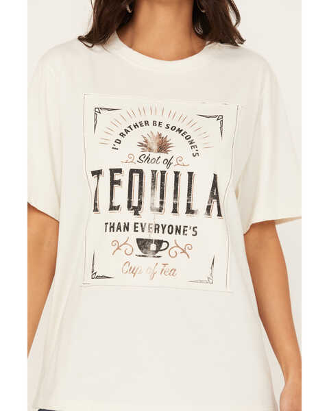 Image #3 - Idyllwind Women's Shot Of Tequila Short Sleeve Graphic Tee, Ivory, hi-res
