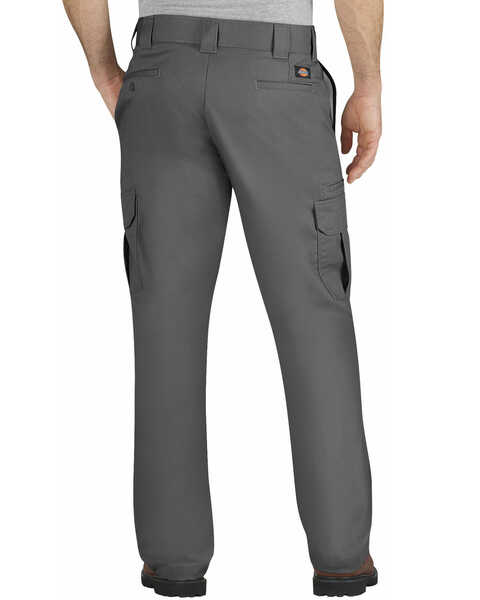 Image #1 - Dickies Men's Flex Regular Fit Straight Leg Cargo Pants, Dark Grey, hi-res