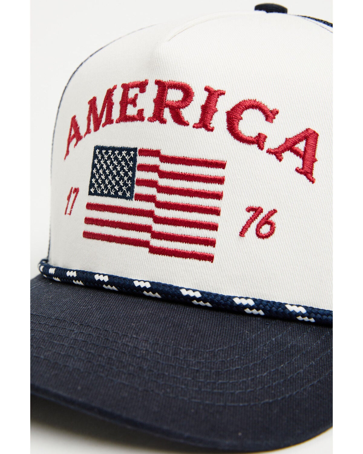 Image #2 - Cody James Men's American 1776 Ball Cap, Off White, hi-res