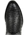 Image #6 - Durango Men's Black Full-Quill Ostrich Western Boots - Round Toe, Black, hi-res