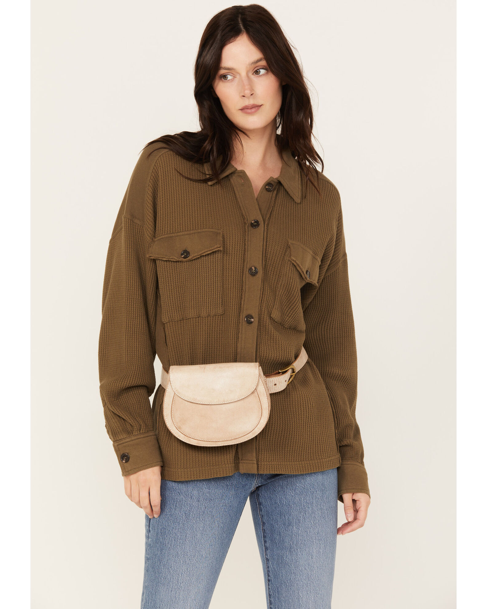 Saddle waist deals bag