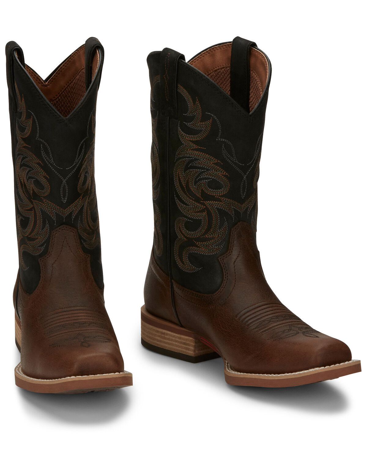 Cowman Brown Western Boots - Square Toe 