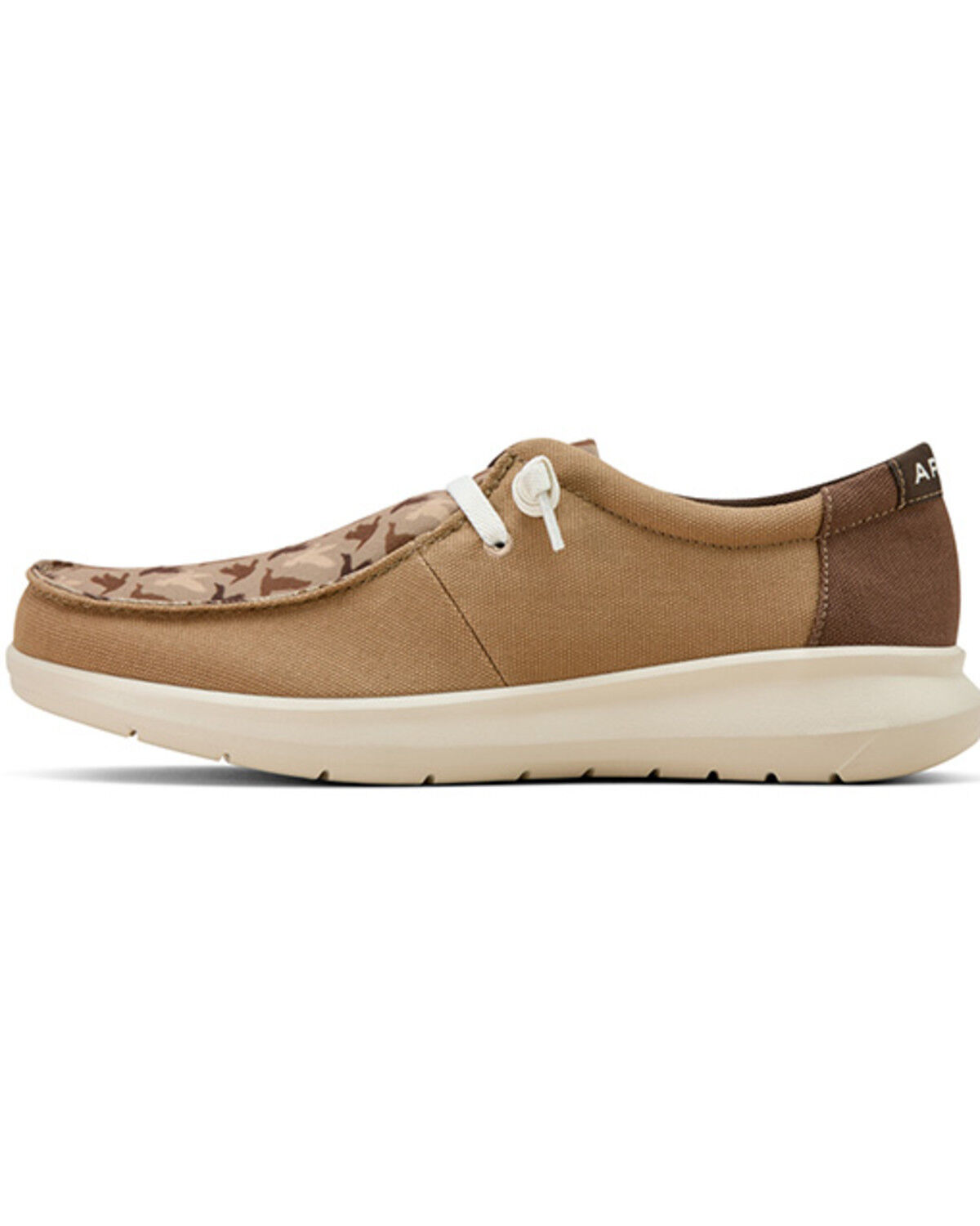 Image #2 - Ariat Men's Hilo Casual Shoes - Moc Toe, Brown, hi-res