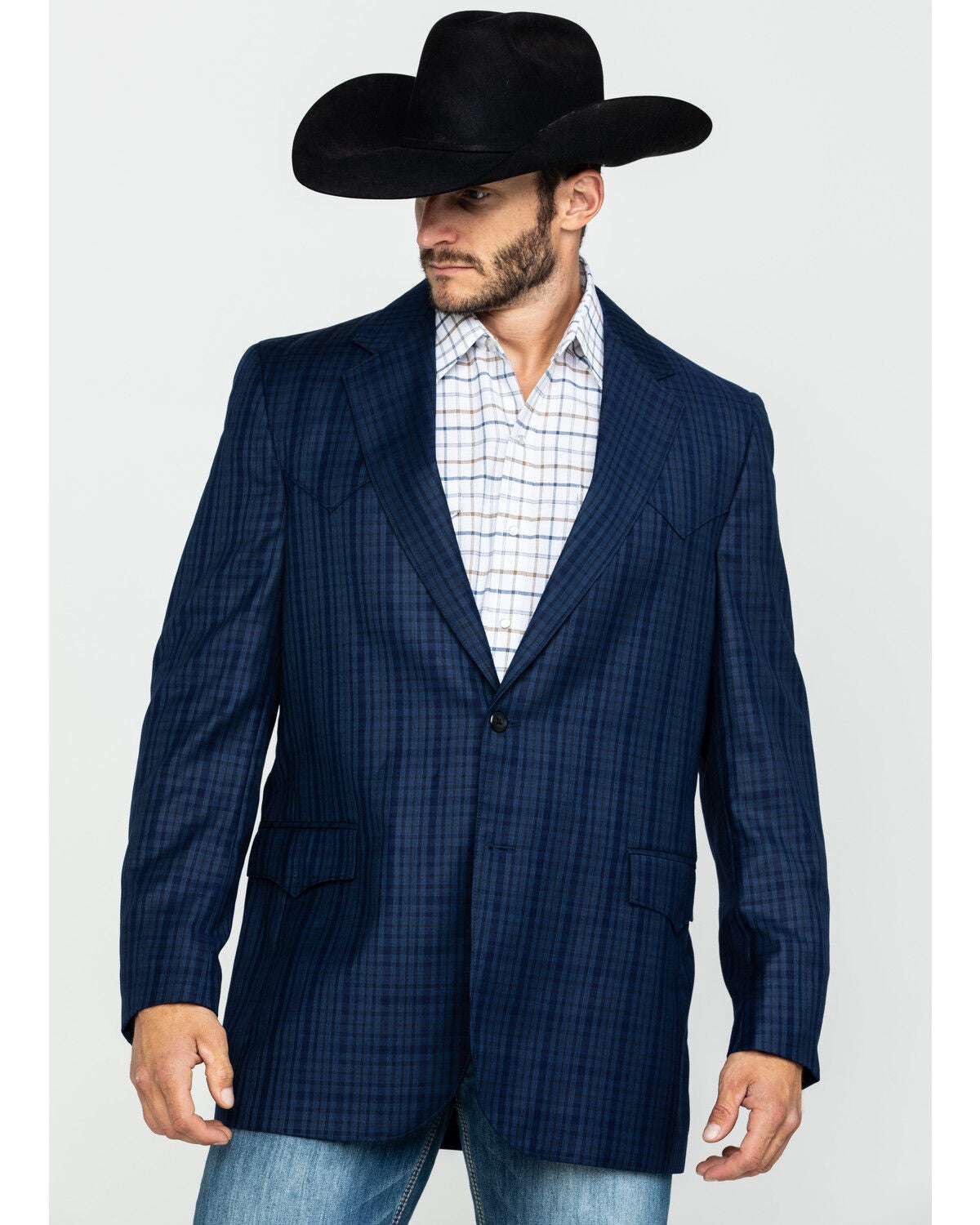 western cut blazer
