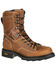 Image #1 - Georgia Boot Men's Comfort Core Waterproof  Logger Boots - Composite Toe, Russett, hi-res