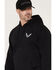 Image #3 - Thorogood Men's Job-Fitted Hooded Sweatshirt, Black, hi-res