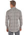 Image #2 - Rock & Roll Denim Men's Southwestern Chambray Print Long Sleeve Western Shirt, Black, hi-res