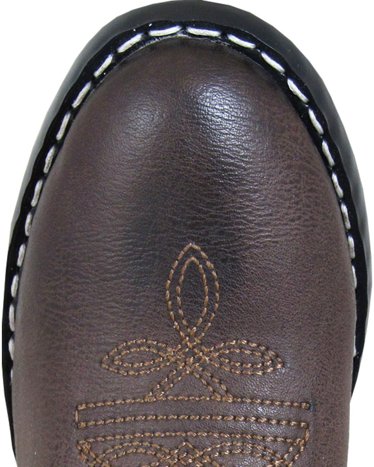 Image #2 - Smoky Mountain Girls' Monterey Western Boots - Round Toe, Brown, hi-res