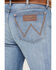 Image #4 - Wrangler Retro Men's Sage Medium Wash Relaxed Boot Stretch Denim Jeans, Light Medium Wash, hi-res