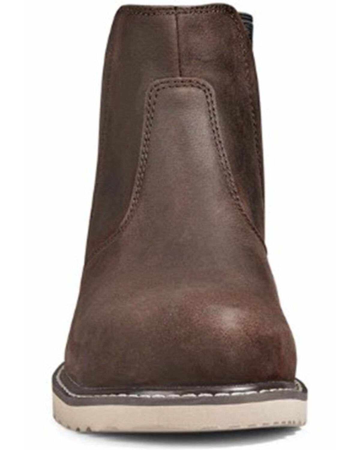 Image #4 - Kodiak Women's Whitton Chelsea Work Boots - Steel Toe, Dark Brown, hi-res