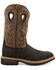 Image #2 - Twisted X Men's Lite Western Work Boots - Alloy Toe, Black, hi-res