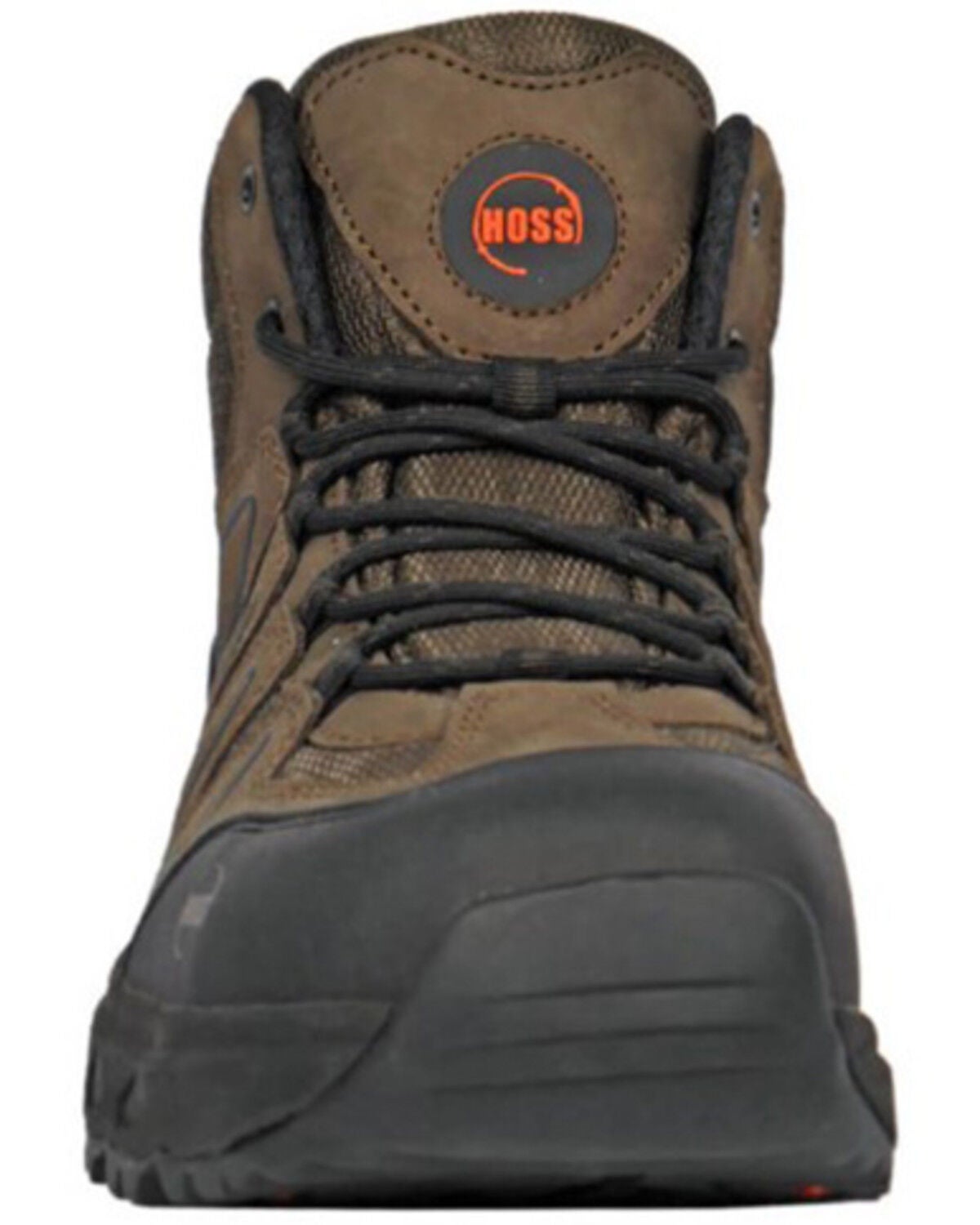 Image #4 - Hoss Men's Eric High Lace-Up Work Boots - Aluminum Toe, Brown, hi-res