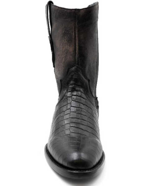 Image #3 - Ferrini Men's Winston Western Boots - Medium Toe , Black, hi-res