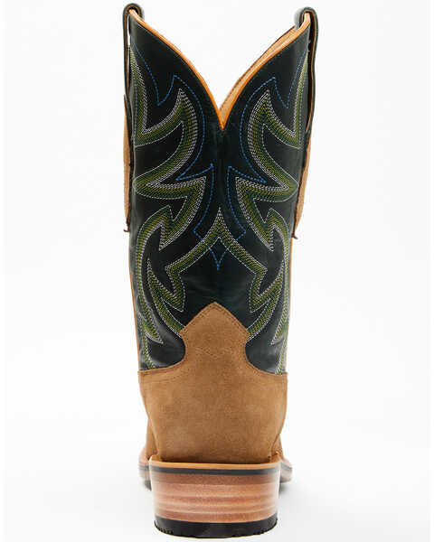 Image #5 - RANK 45® Men's Archer Roughout Western Boots - Square Toe , Forest Green, hi-res
