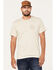 Image #1 - Brixton Men's Crest II Logo T-Shirt, Cream, hi-res