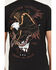 Image #4 - Howitzer Men's Dare Eagle Short Sleeve Graphic T-Shirt, Black, hi-res