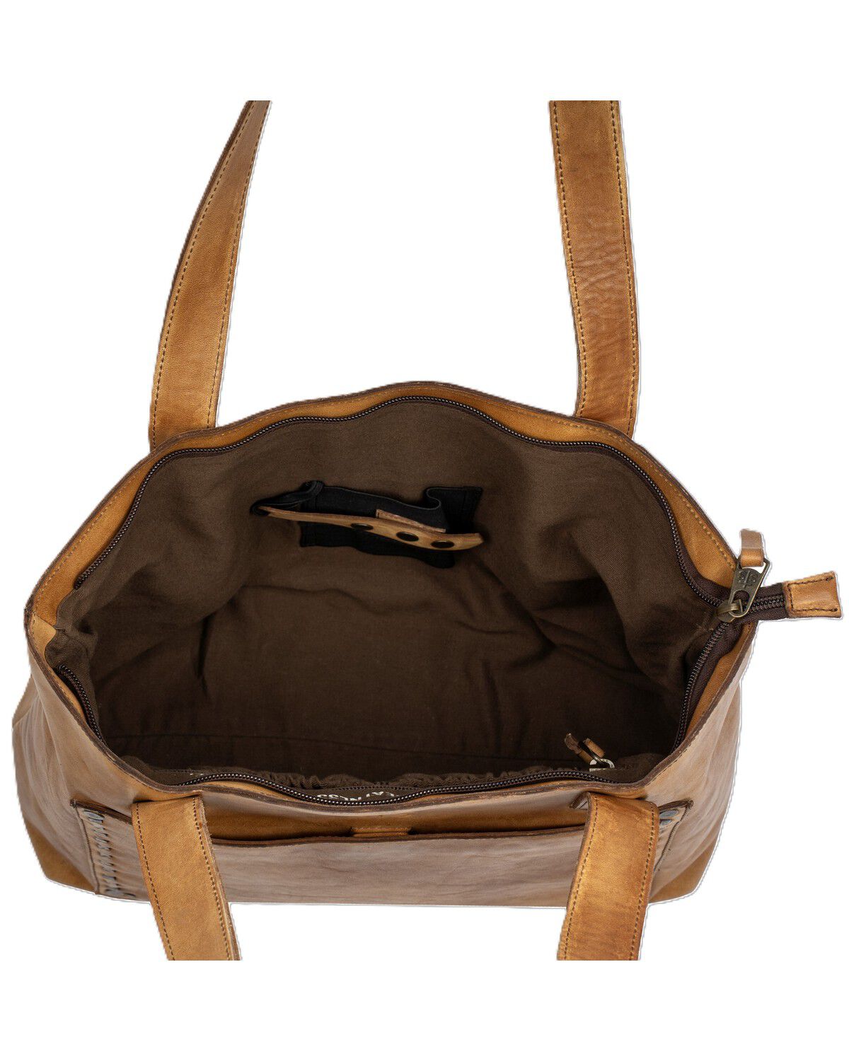 Image #7 - STS Ranchwear by Carroll Women's Bandera Simple Tote, Caramel, hi-res