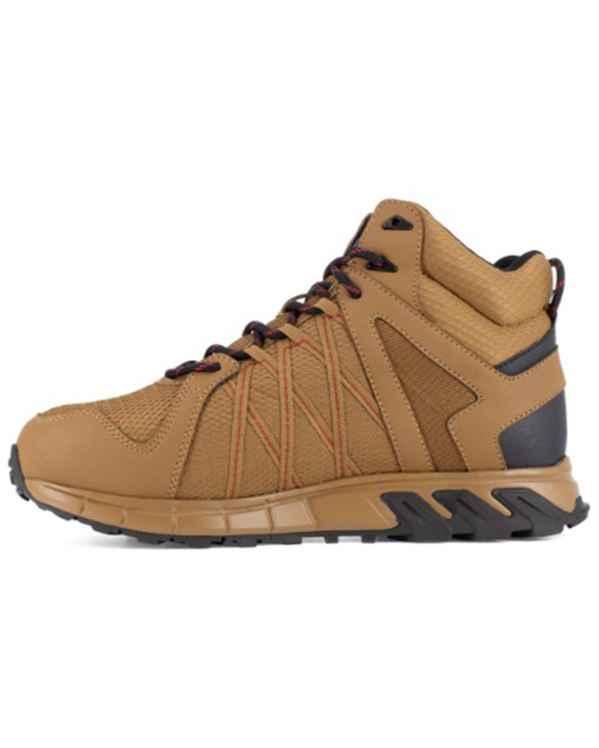 Image #3 - Reebok Men's Trailgrip Athletic Hiker Work Boots - Alloy Toe, Black/grey, hi-res