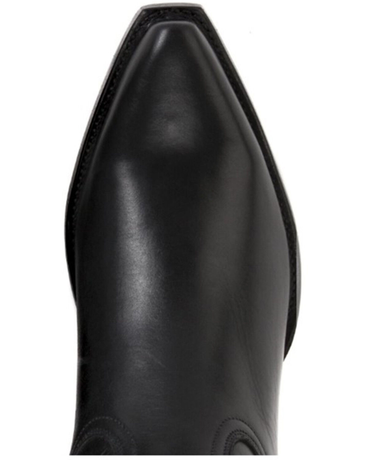 Image #5 - Ranch Road Boots Women's Rosette Floral Embroidered Western Boots - Snip Toe, Black, hi-res