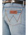 Image #4 - Wrangler Retro Men's Oleson Medium Wash Slim Bootcut Stretch Denim Jeans, , hi-res