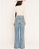 Image #3 - Ariat Women's R.E.A.L. Delaware Medium Wash High Rise Marvis Wide Leg Stretch Denim Jeans, Medium Wash, hi-res