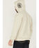 Image #3 - Smith & Wesson Men's Logo Flag Graphic Hooded Sweatshirt, Sand, hi-res