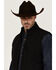 Image #2 - RANK 45&reg; Men's Hadwick Softshell Vest - Big, Black, hi-res