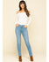 Image #6 - Levi’s Women's Classic Straight Fit Jeans, Blue, hi-res